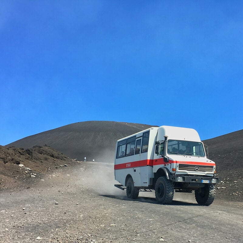 Mount Etna craters tour with lunch in winery